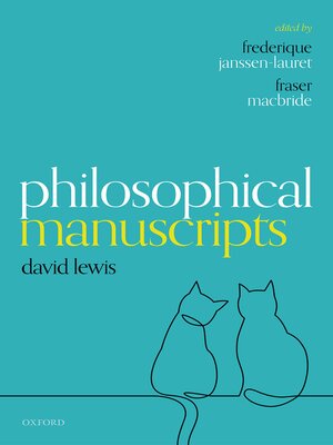 cover image of Philosophical Manuscripts